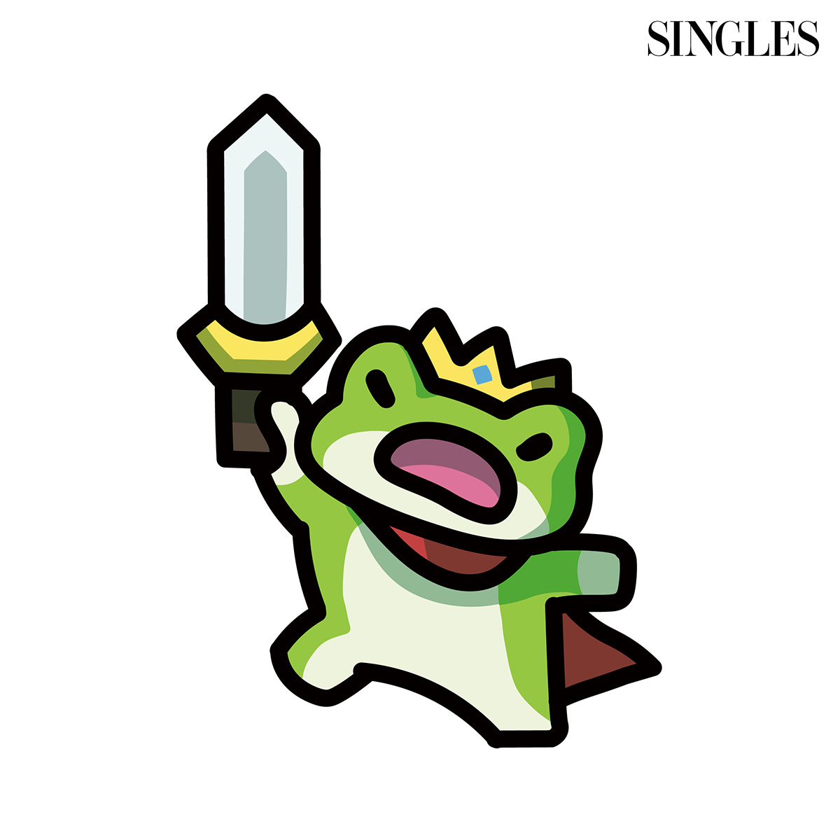 개구리 왕자 캐릭터 이미지