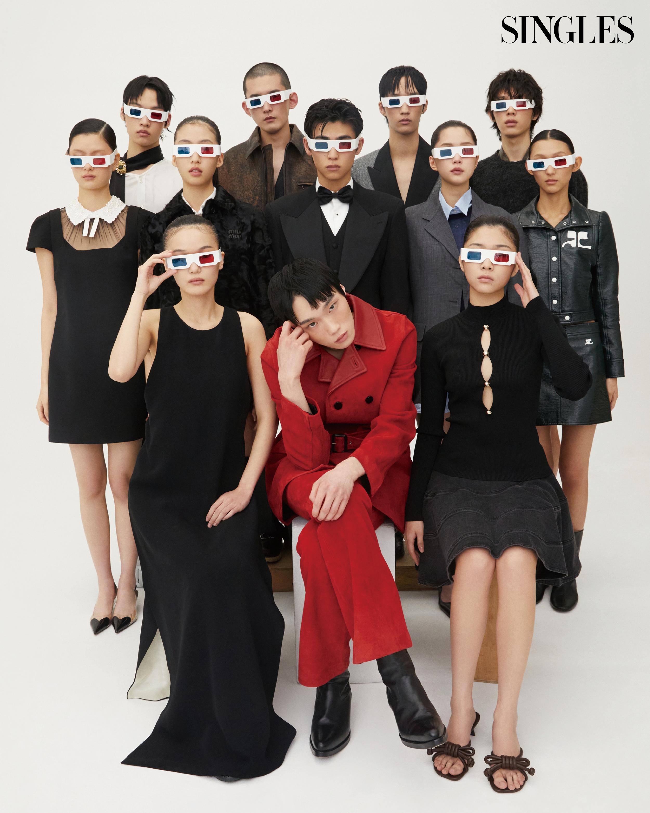 싱글즈 2월 호 신인 모델 이미지 