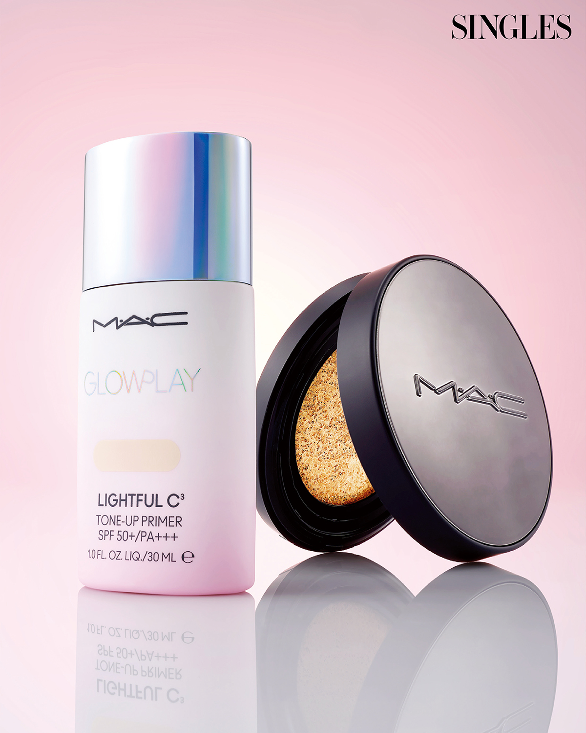 글로우 플레이 라이트풀 C³ 톤-업 프라이머, 스튜디오 픽스 롱웨어 쿠션 파운데이션 