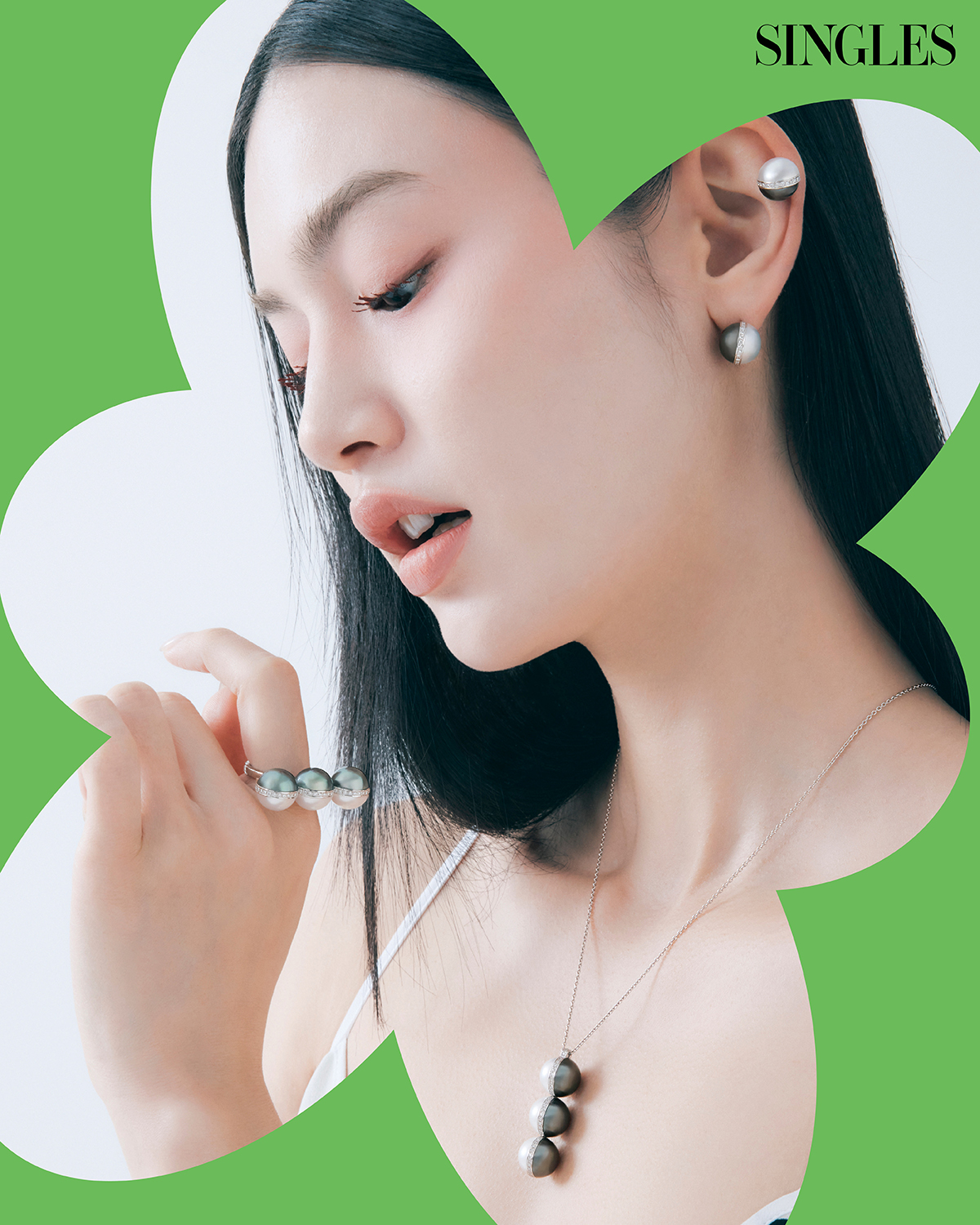 싱글즈 3월 호 주얼리 화보 이미지