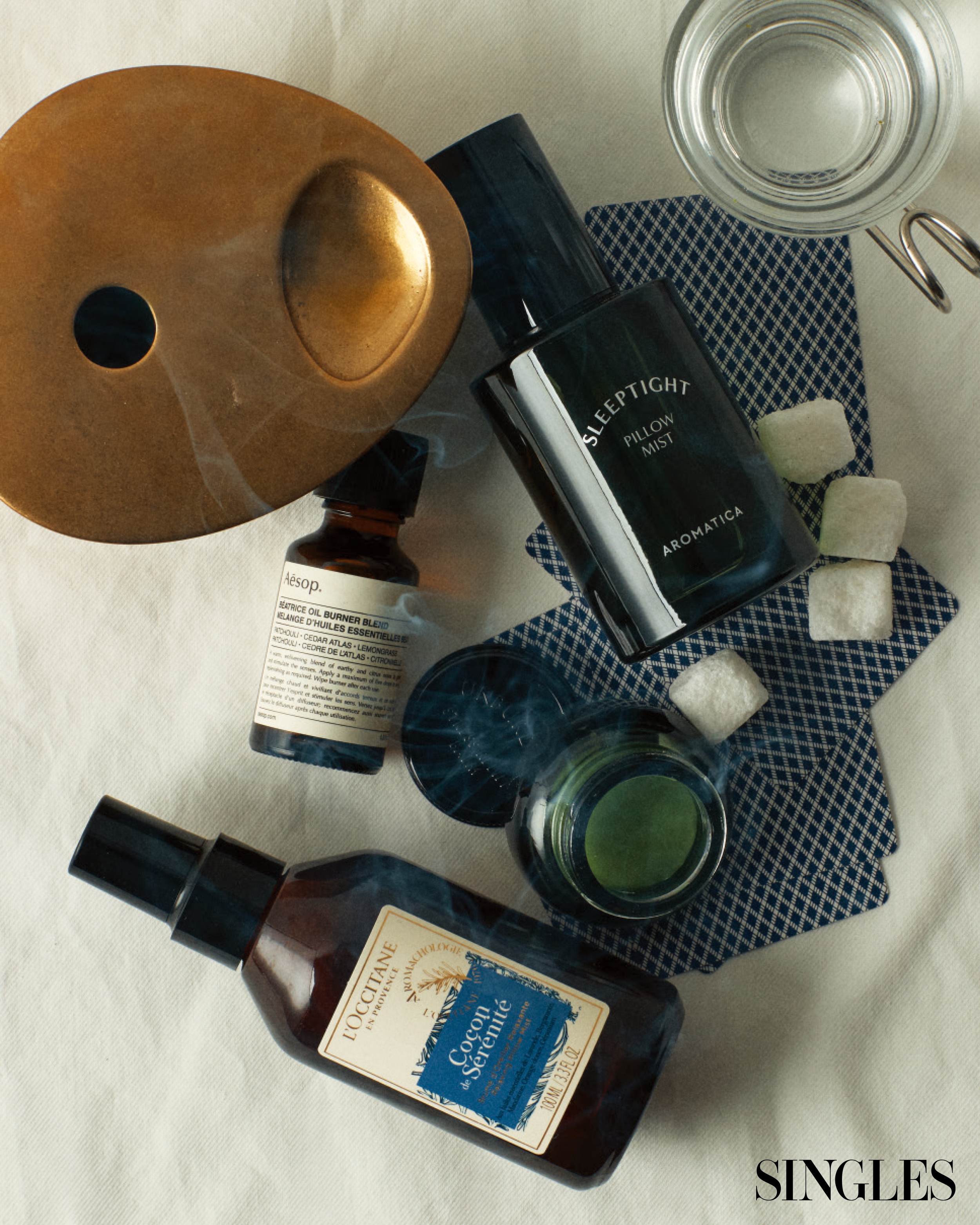 싱글즈 3월 호 센서리 뷰티 관련 제품 이미지