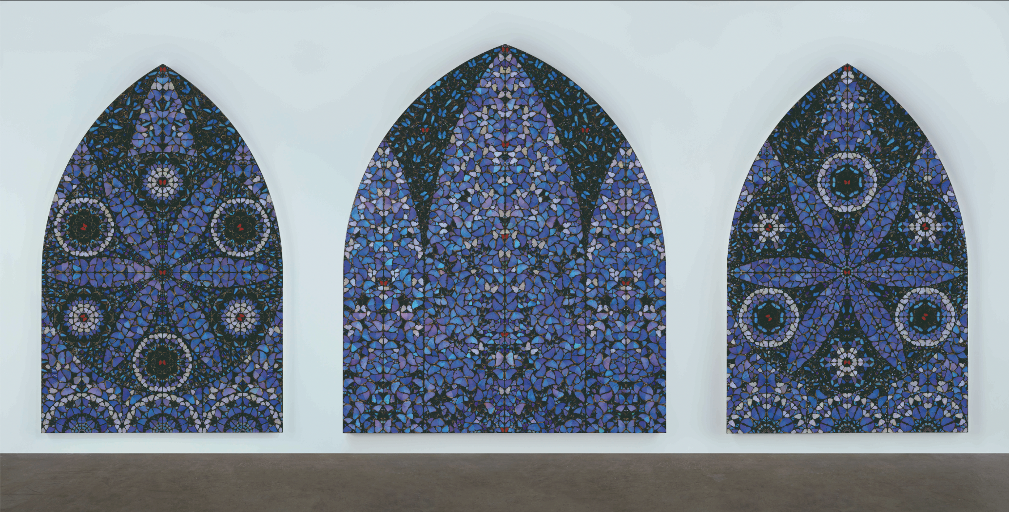 데이미언 허스트, <신의 무능한 권능과 영광을 묵상하며 >