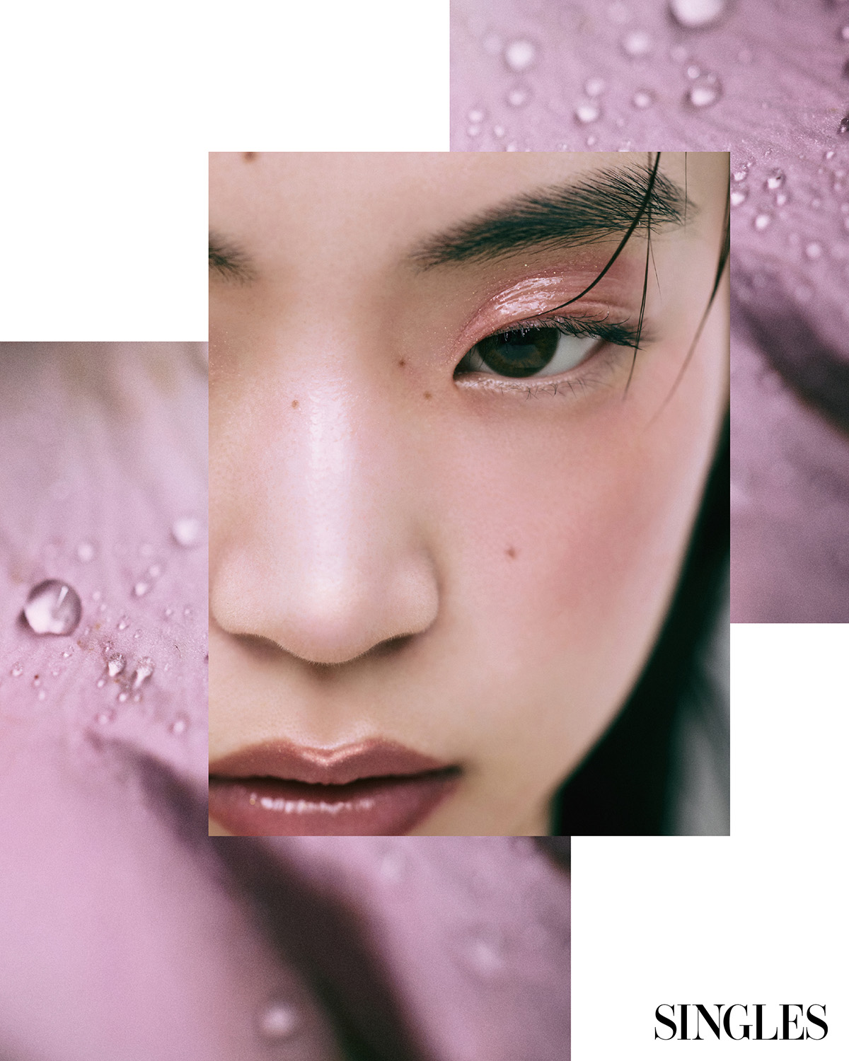  싱글즈 5월 호 뷰티 메이크업 화보 이미지
